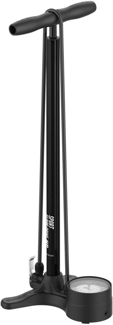 Lezyne Sport Floor Drive 3.5 DV Flat Black OneSize FLAT BLACK