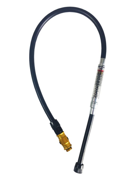 Lezyne ABS Micro Floor Drive Schlauchanzeiger Gold GOLD/HI GLOSS OneSize