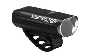 Lezyne Micro StVZO 300+ Front Satin Black