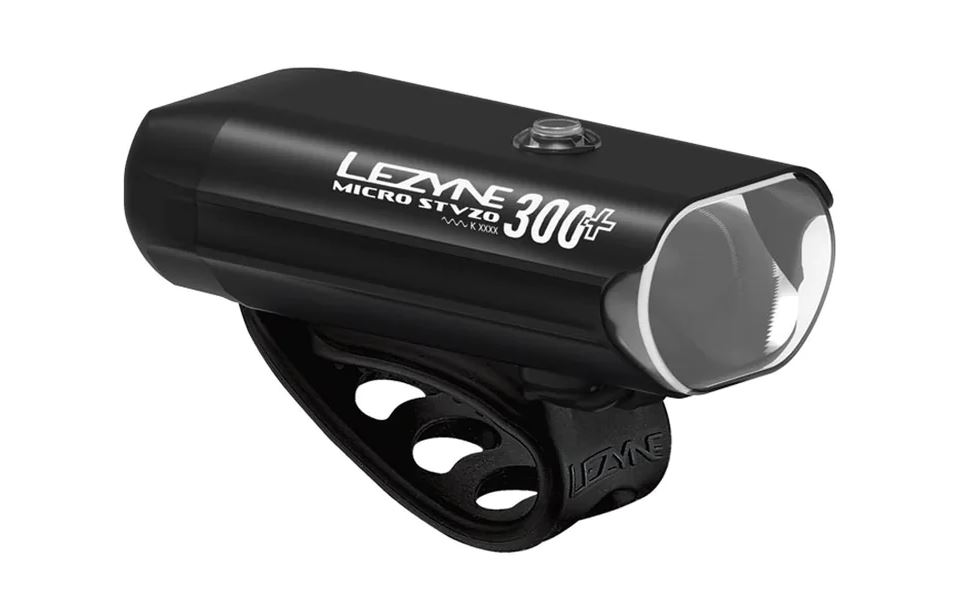 Lezyne Micro StVZO 300+ Front Satin Black SATINSCHWARZ OneSize