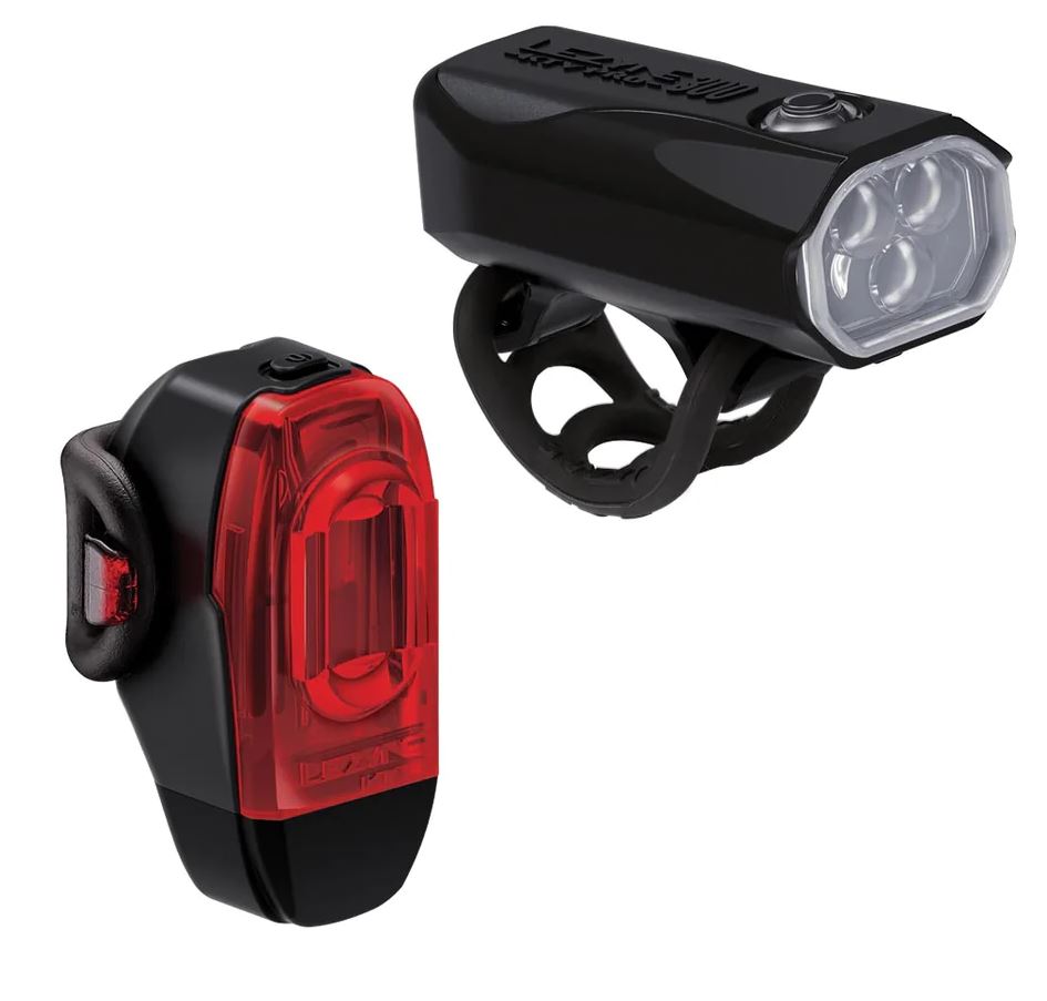 Lezyne KTV Drive Pro 300+/KTV Drive+ Pair SCHWARZ/SCHWARZ OneSize