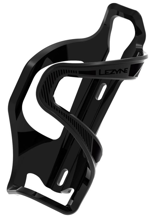 Lezyne Flow Cage SL Left Enhanced Black Schwarz OneSize