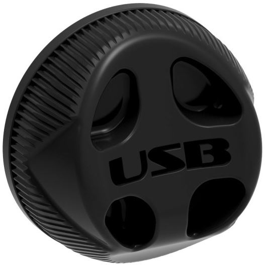 Lezyne End Plug - Femto USB R Drive Schwarz OneSize