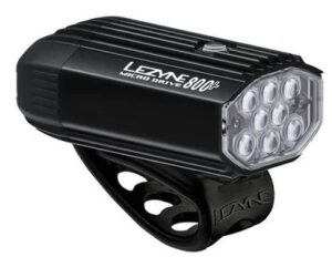 Lezyne Micro Drive 800+ Front Satin Black