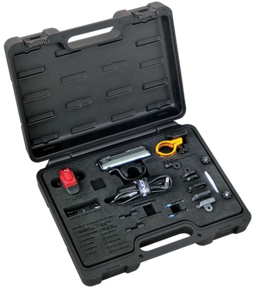 Lezyne Mega Drive 1800i Loaded Pro Kit BLK/HI GLOSS OneSize