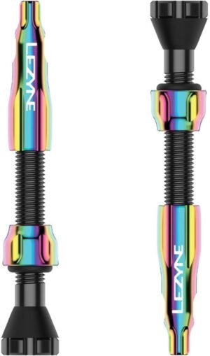 Lezyne CNC TLR Tubeless Valves 44MM Neo Metallic