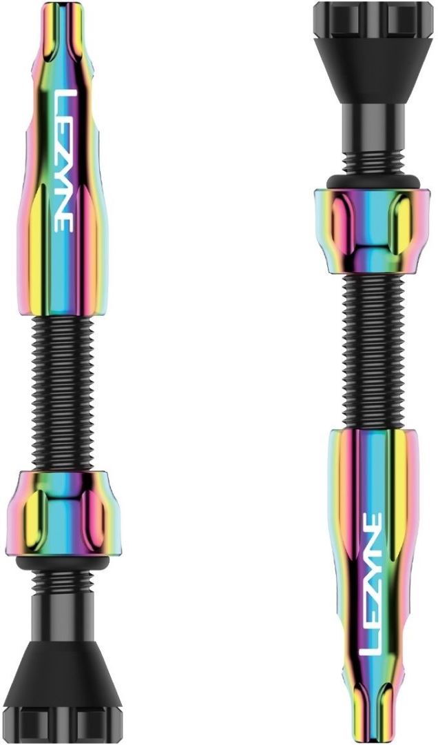 Lezyne CNC TLR Tubeless Valves 44MM Neo Metallic NEO METALLIC 44MM