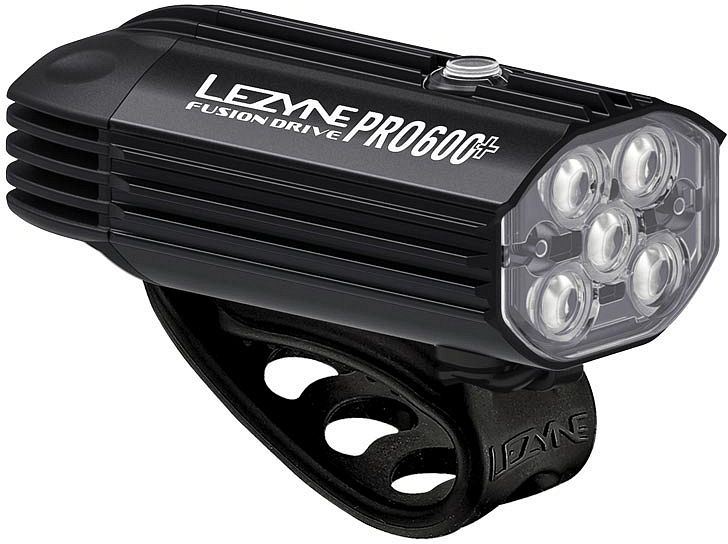 Lezyne Fusion Drive Pro 600+ Front Satin Black SATINSCHWARZ OneSize