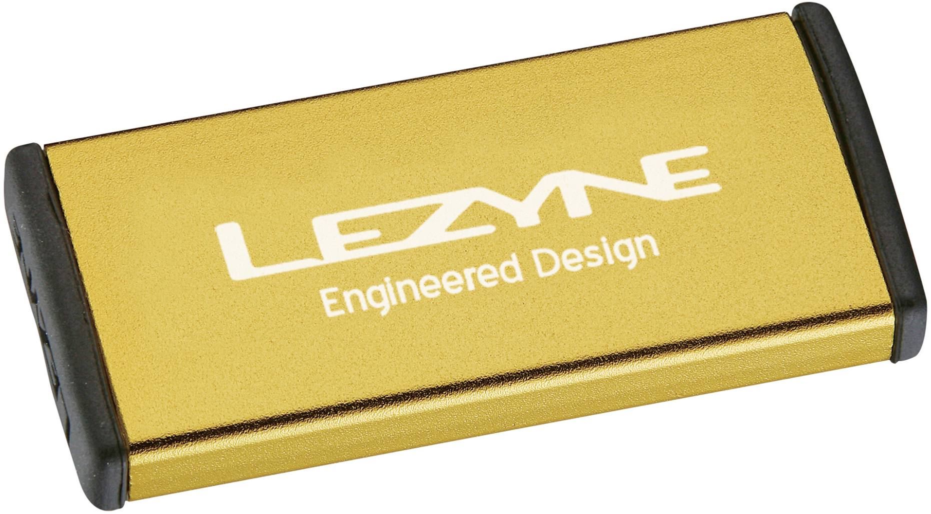 Lezyne Metal Kit Tire Patch Kit Gold/Black GOLD GOLD/HI GLOSS