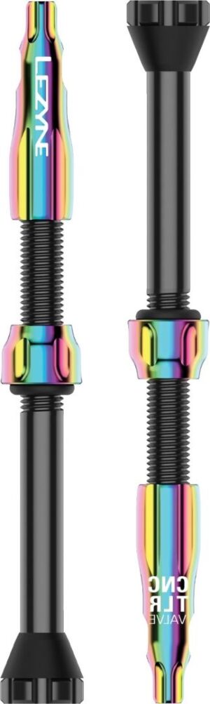 Lezyne CNC TLR Tubeless Valve 60MM Neo Metallic