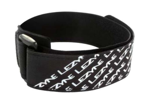 Lezyne Universial Strap Black/White Logo SCHWARZ/WEISS OneSize