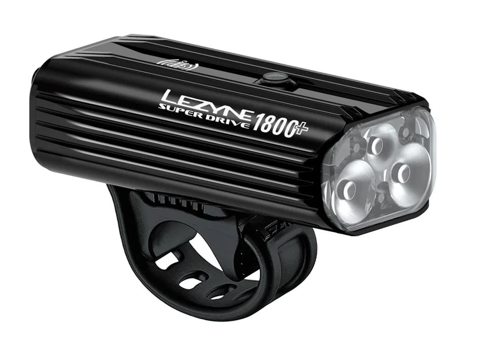 LEZYNE SUPER DRIVE 1800+ SMART FRONT BLACK Schwarz OneSize