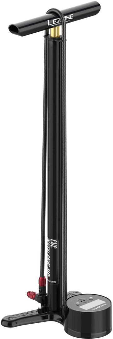 Lezyne CNC Digital Floor Drive Satin Black SATINSCHWARZ OneSize