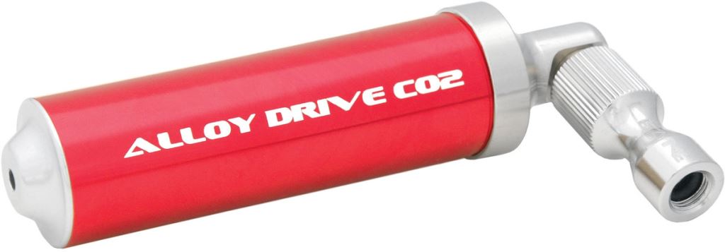 Lezyne Alloy Drive CO2 Red/ Hi Gloss ROT/HI GLOSS One-Size