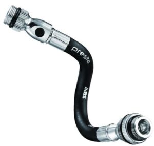 Lezyne ABS Flex Hose Road Black/Silver
