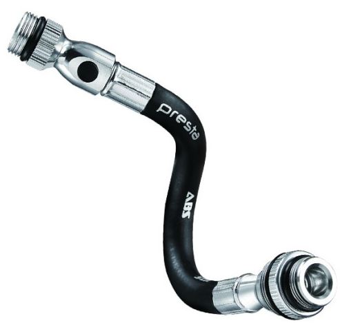 Lezyne ABS Flex Hose Road Black/Silver BLK/SILBER OneSize