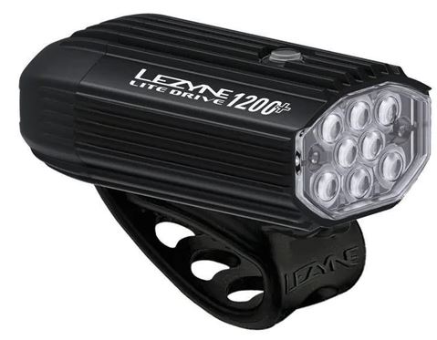 LEZYNE LITE DRIVE 1200+ FRONT SATIN BLACK SATINSCHWARZ OneSize
