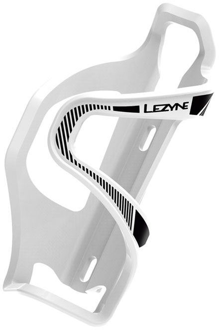 Lezyne Flow Cage SL Left Enhanced White Weiß OneSize