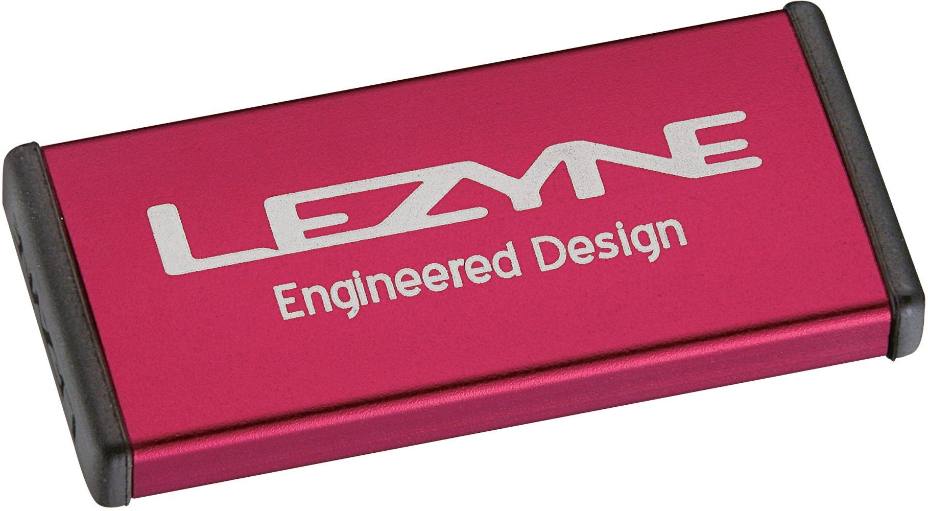 Lezyne Metal Kit Tire Patch Kit Red/Black ROT/HI GLOSS Rot