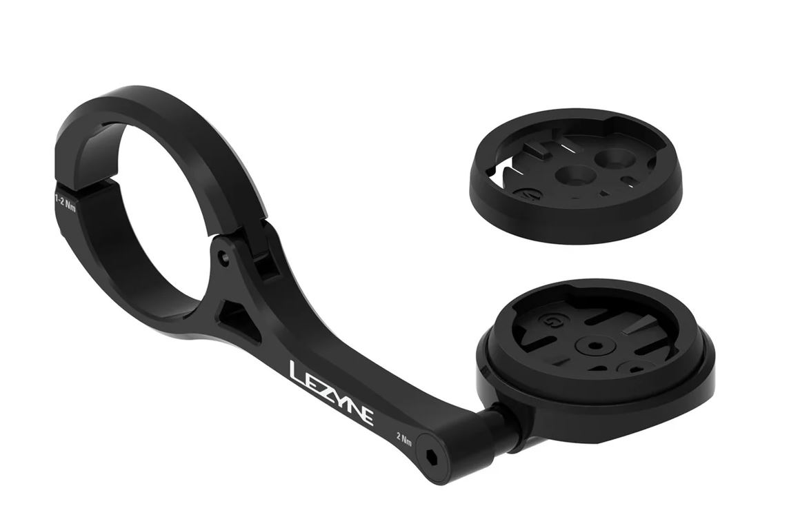 Lezyne Garmin/Wahoo GPS Forward Mount black One-Size Schwarz