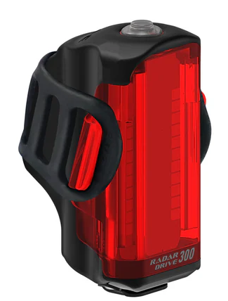 LEZYNE RADAR DRIVE REAR BLACK Schwarz OneSize