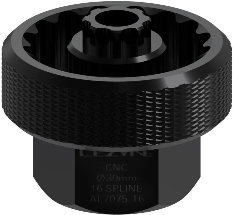 Lezyne CNC Alloy BB Tool 3916 (39mm) Dura ACE/XTR Schwarz OneSize