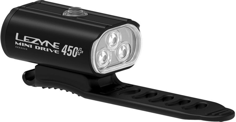 LEZYNE MINI DRIVE 450+ KOPLAMP Schwarz OneSize